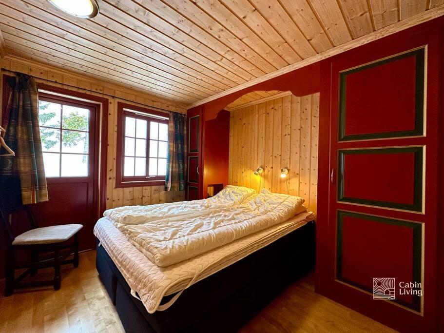 Large Cabin Sjusjoen Best View, Sauna, Ski Inout Kültér fotó